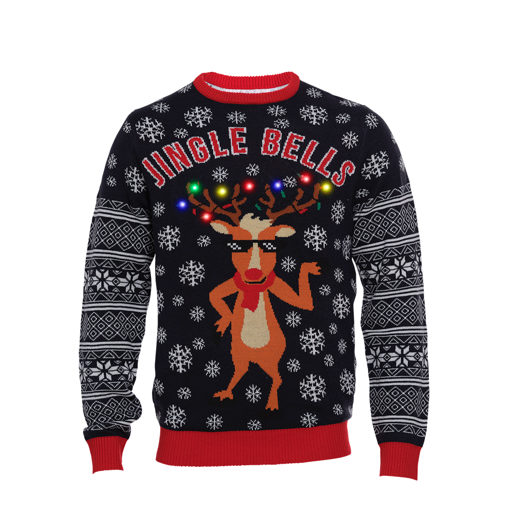 Drune | Jingle Bells Weihnachts-Pullover - Damen