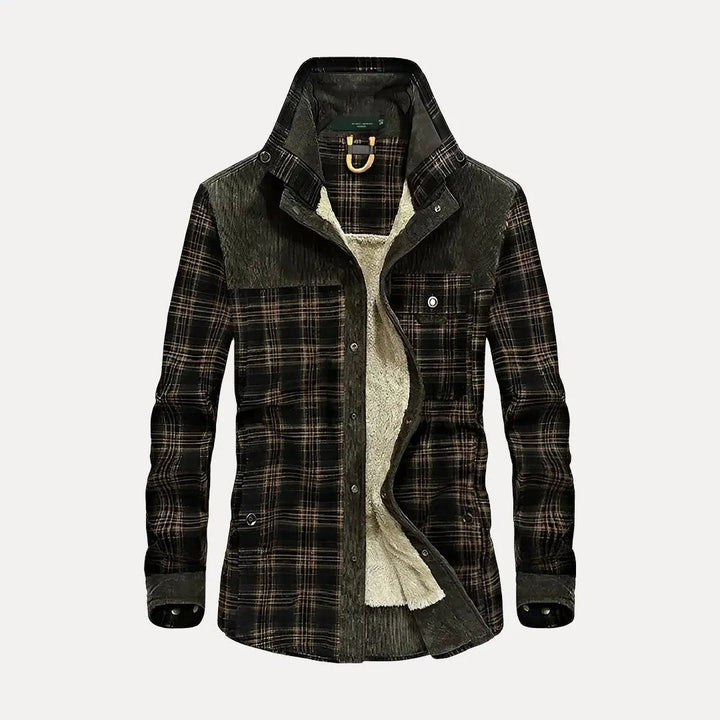 Drune | Trail Wool Plaid Jacke