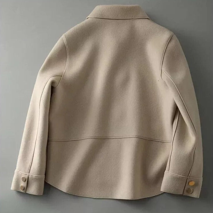 Drune | Warme Schicke Damenjacke mit Eleganten Knöpfen