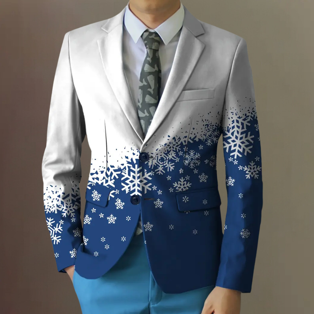 Drune | Blauer Blazer für Männer