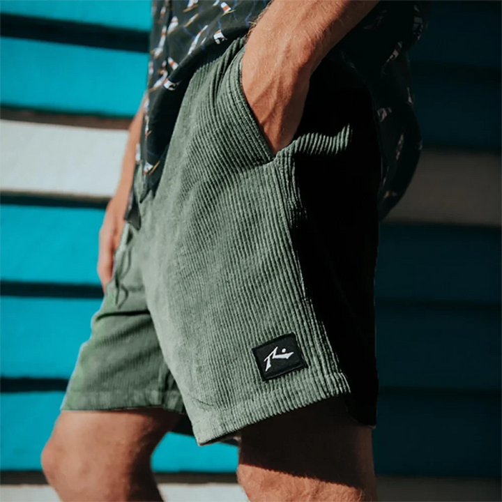 Drune | Cord Sommer Shorts