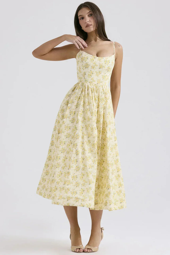 Drune | Elegantes Midikleid Look