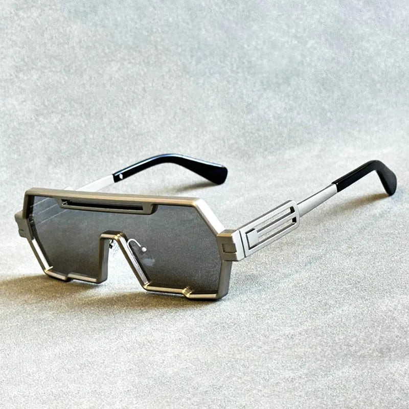 Drune | Cyberpunk Shield Sonnenbrille Gepflegt & Futuristisch