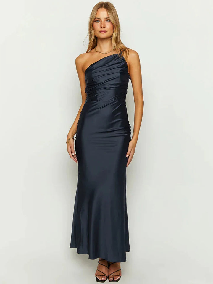 Drune | Elegantes Maxikleid ohne Rücken für einen raffinierten Look