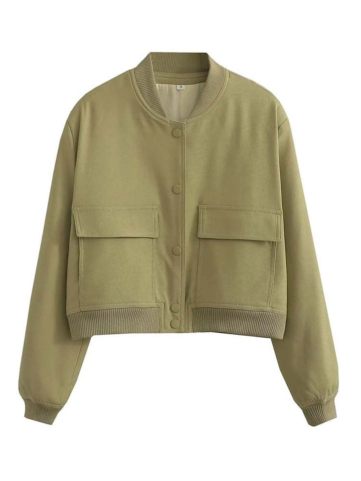 Drune | Bomberjacke Mit Reißverschlussdetail