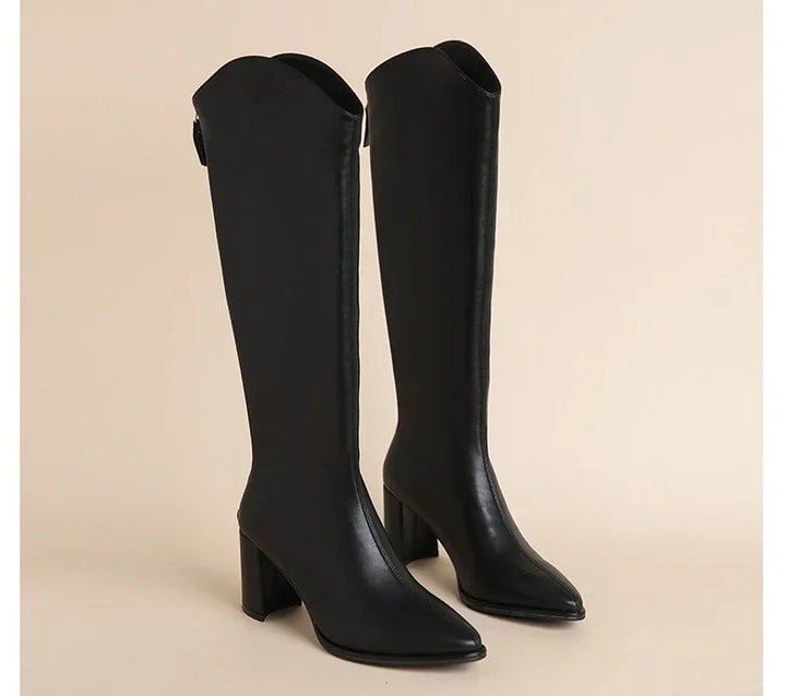 Drune | Stiefel mit dickem Absatz für zusätzlichen Komfort und Höhe