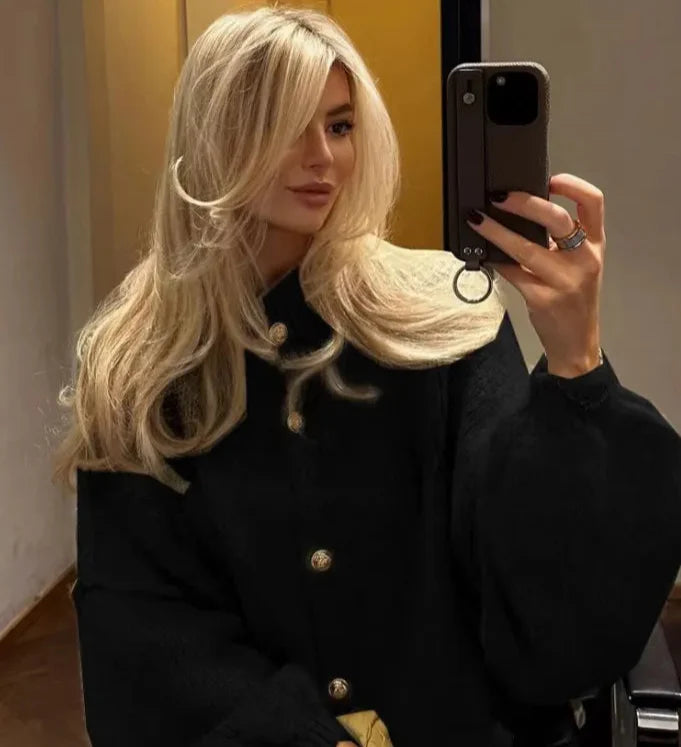 Drune | Übergröße Strickjacke