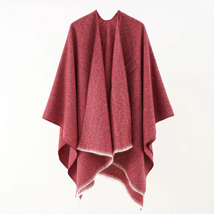 Drune | Kaschmir Poncho Retro & Stilvoll