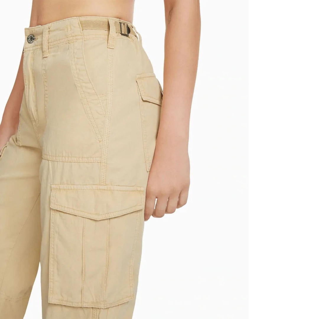 Gerade Cargohose