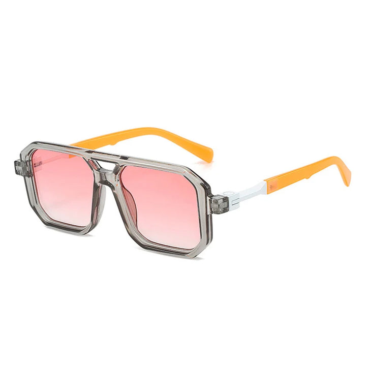 Drune | Geometrische Übergröße Sonnenbrille Modern & Einzigartig