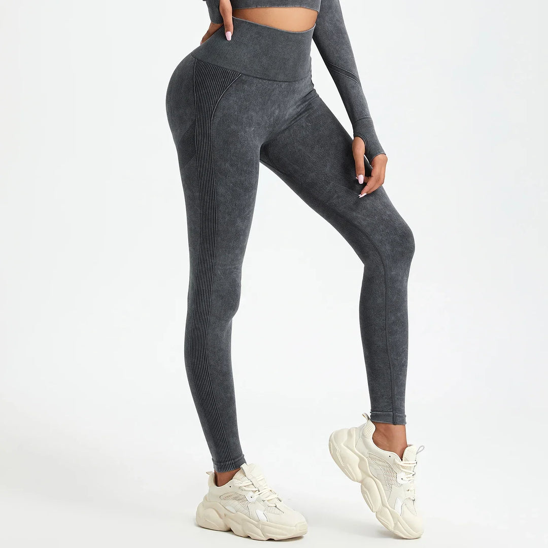 Drune | Push Up Leggings mit Hohem Bund