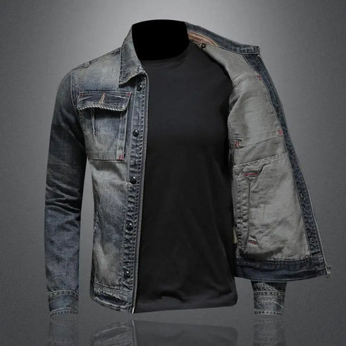 Drune | Retro-Jeansjacke