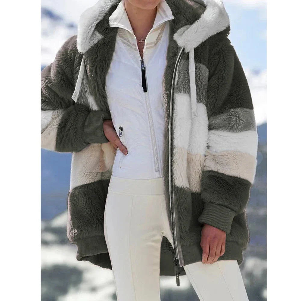 Drune | Fleece Jacke - Mit Kapuze