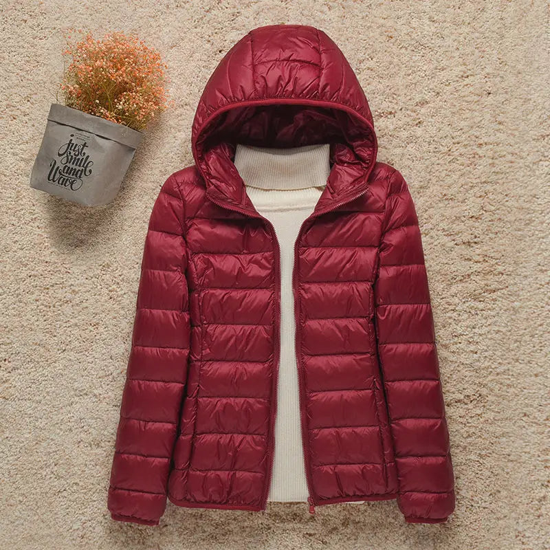 Drune | Winterjacke Mit Reißverschluss Und Kapuze Und Langen Ärmeln - Winter