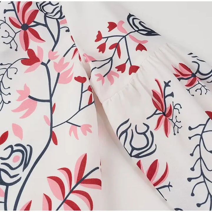 Drune | Floral Print Ethnischer Stil Eleganter Cardigan