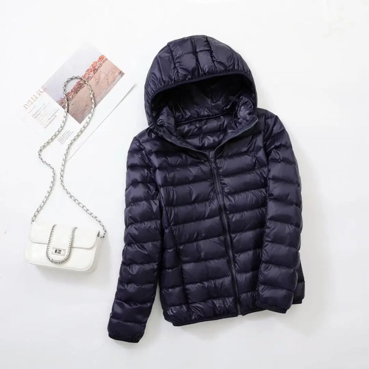 Drune | Kapuzen Daunenjacke Spezielle Winter