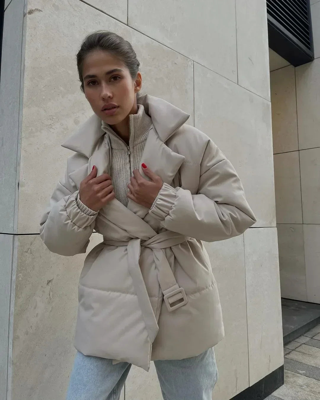 Drune | Jacke - Mit Gürtel