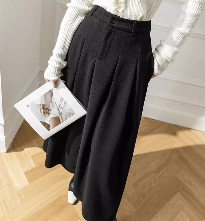 Drune Elegante Wolle Röcke