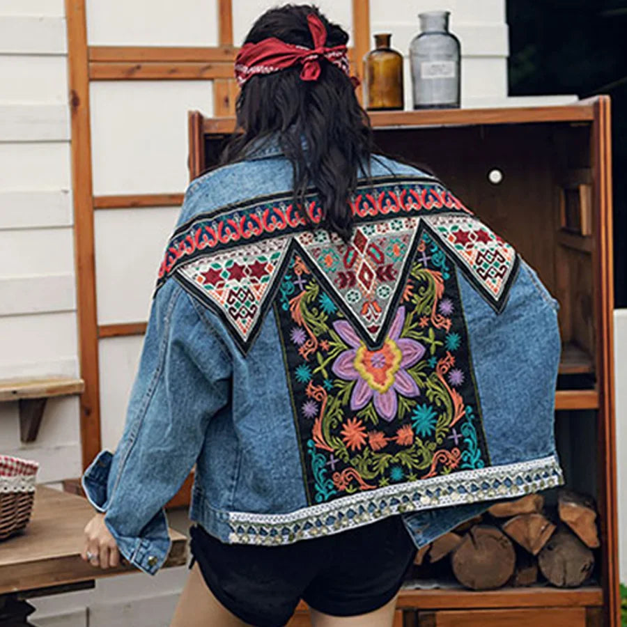 Drune | Lässige Jeans Jacke Stil