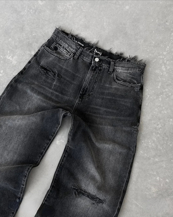 Drune | Amerikanische Gewaschene Retro Jeans Für Männer