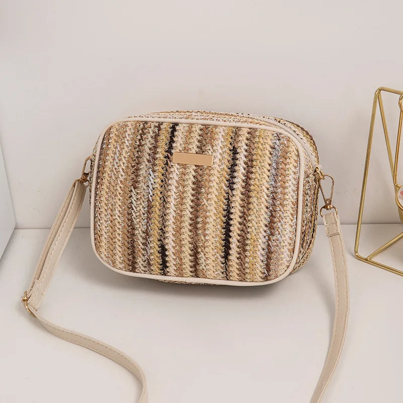Drune | Moderne, Sommerliche, Elegante, Mehrfarbige Umhängetasche Für Damen