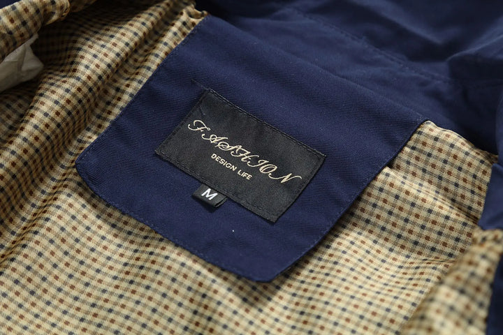 Drune - Stylischer langer Herbst-Trenchcoat für Herren