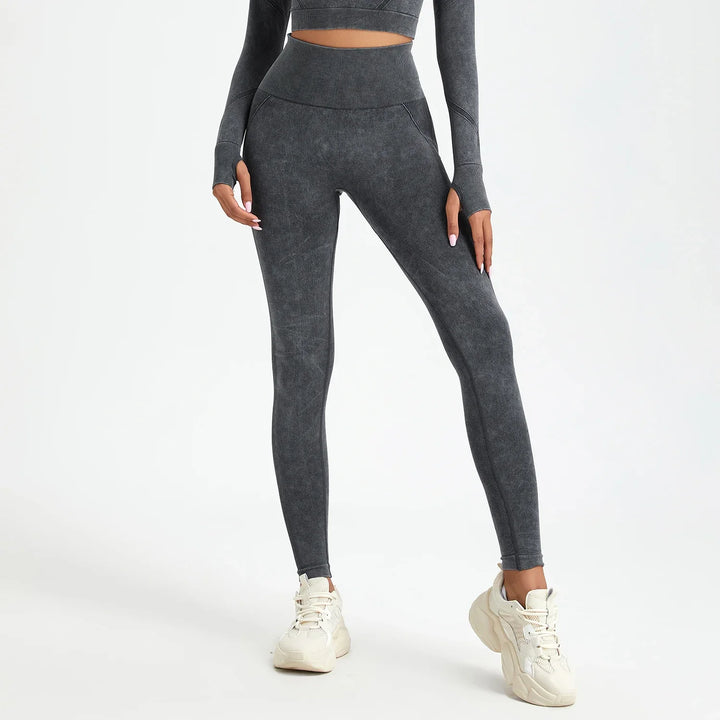 Drune | Push Up Leggings mit Hohem Bund