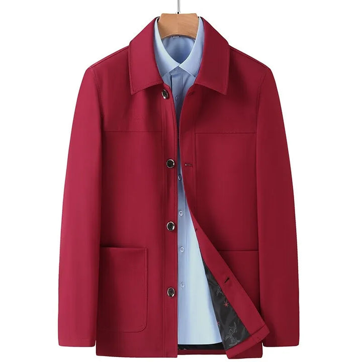 Drune | Freizeitjacke mit aufgesetzten Taschen und Knöpfen - Samuel