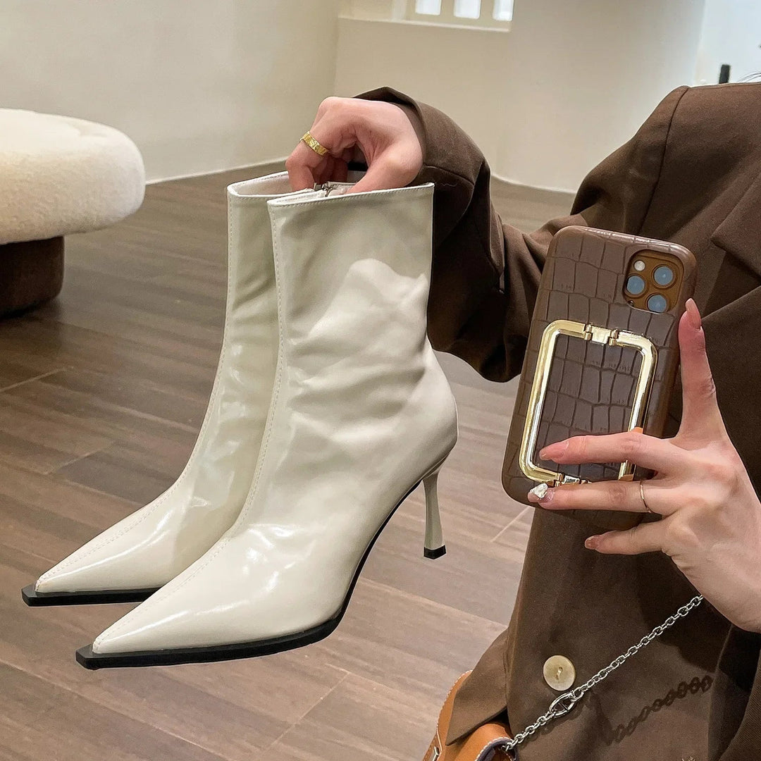 Drune | Elegante Party-Stiefel mit spitzem Zeh für einen schicken Abend
