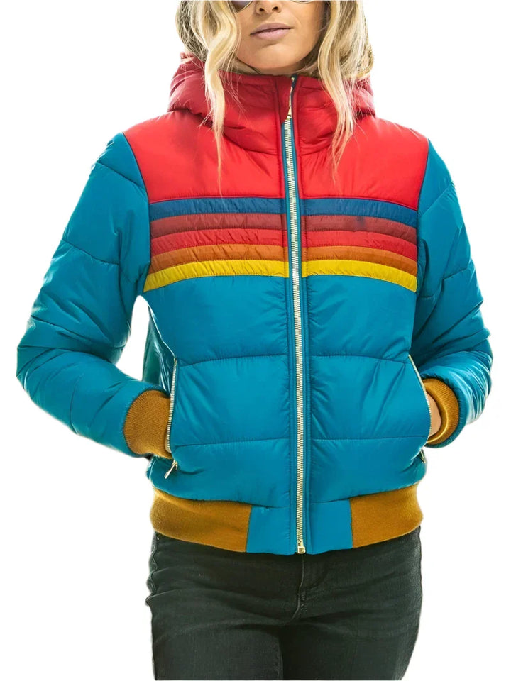 Drune | Retro Puffer-Jacke
