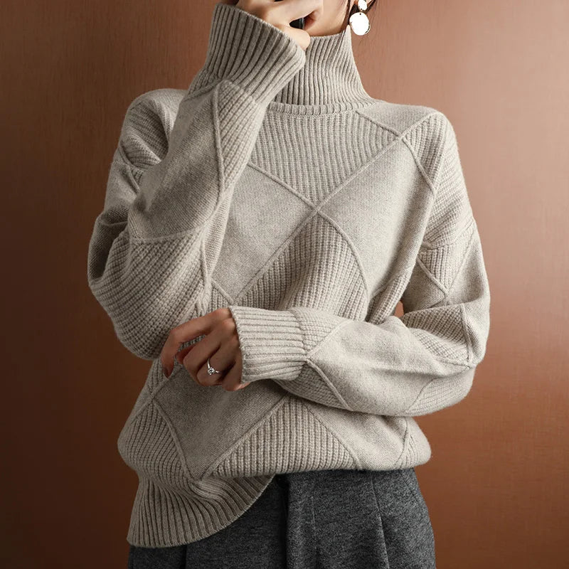 Drune | Eleganter und Bequemer Rollkragenpullover