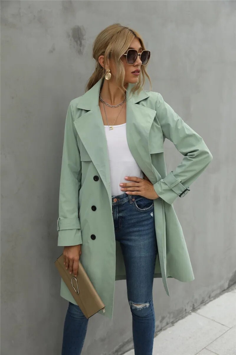 Drune | Trenchcoat - Schmal & Stilvoll