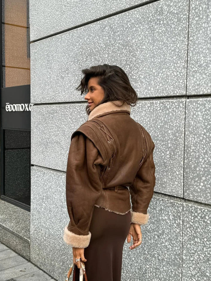Drune | Fellgefütterte Lederjacke