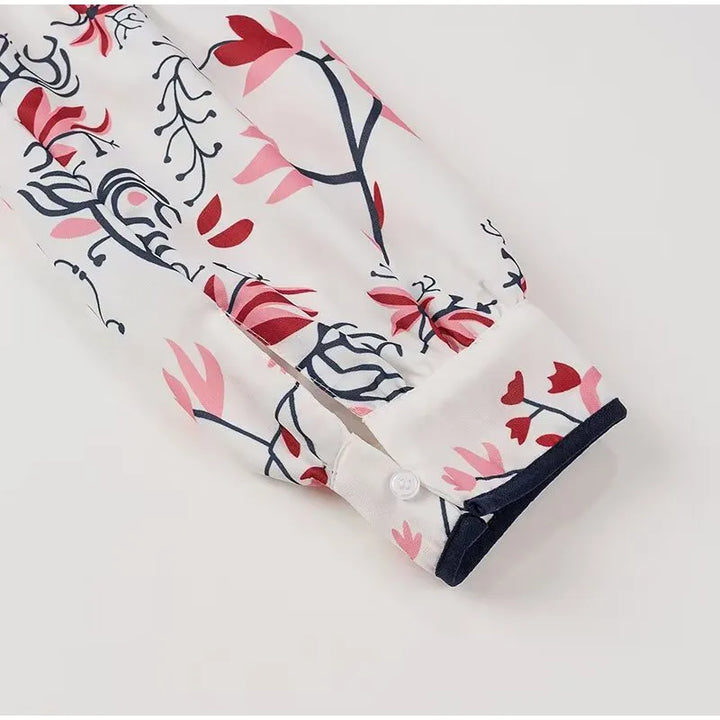 Drune | Floral Print Ethnischer Stil Eleganter Cardigan