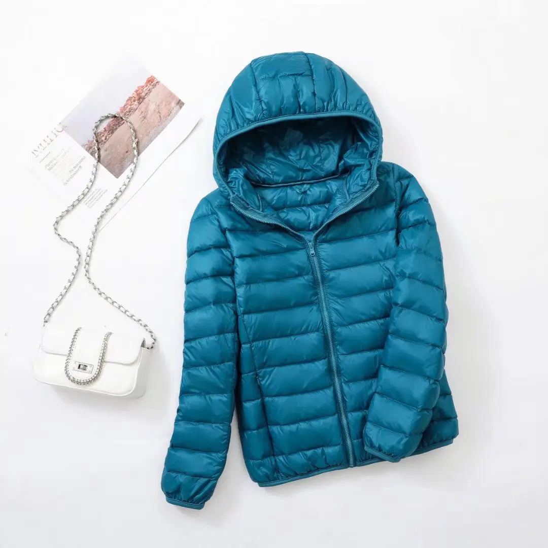 Drune | Kapuzen Daunenjacke Spezielle Winter