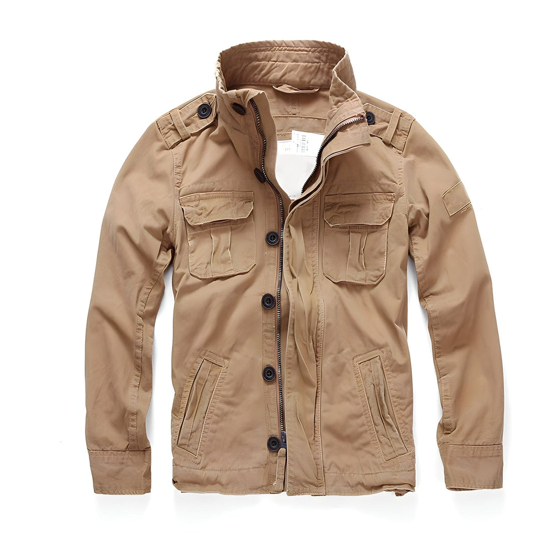 Drune | Scout Denim Cargo Jacke