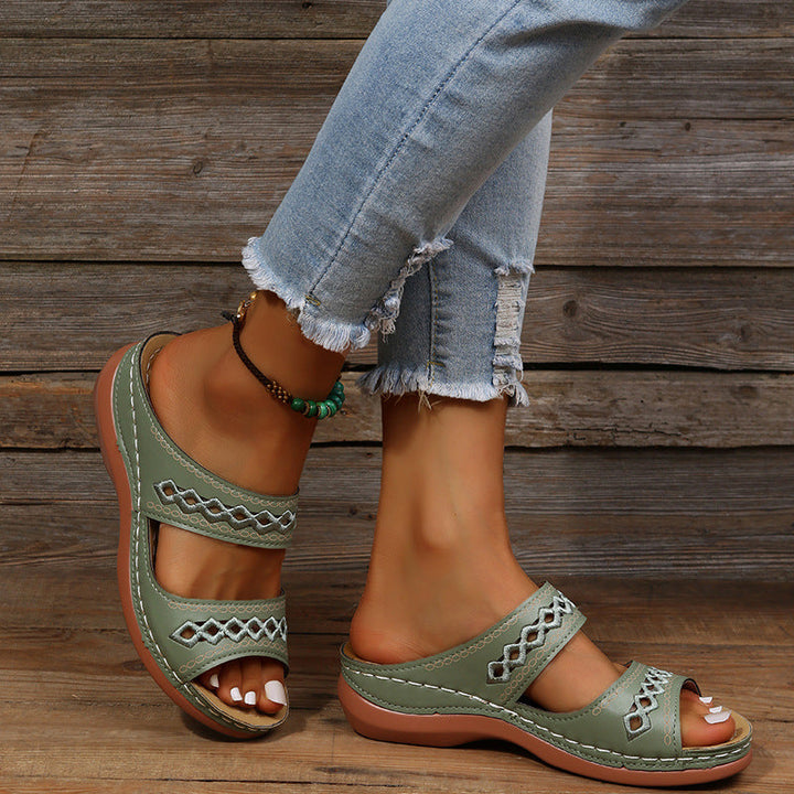 Drune | Rutschfeste Orthopädische Sandalen für Frauen