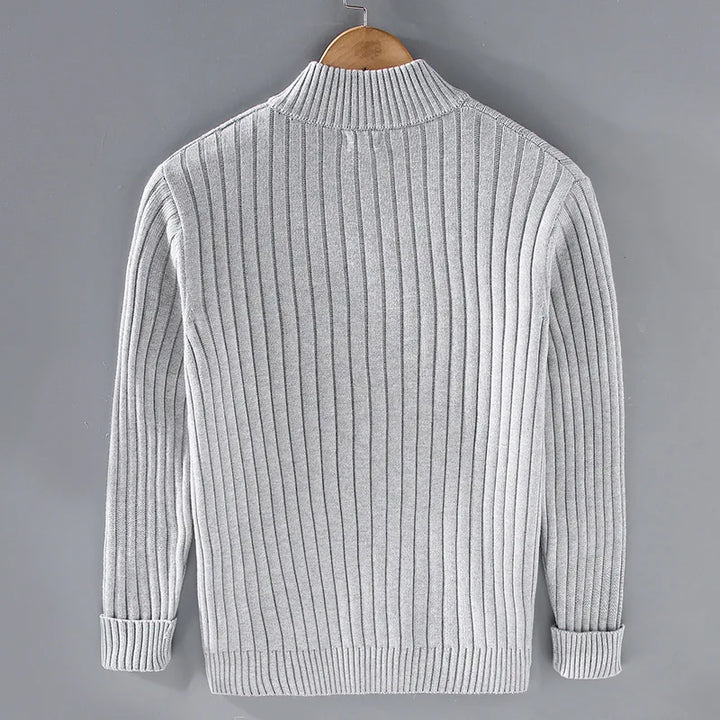 Drune | Merino Strickjacke mit Reißverschluss