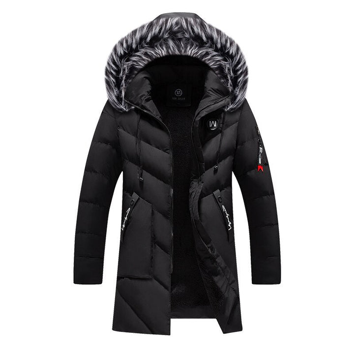 Drune | Winterjacke Herren lang gepolstert
