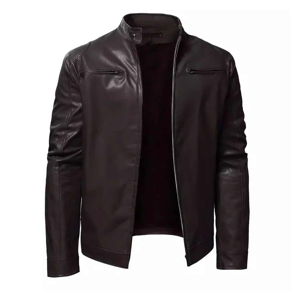 Drune | Zeitlose Lederjacke mit Biker-Flair