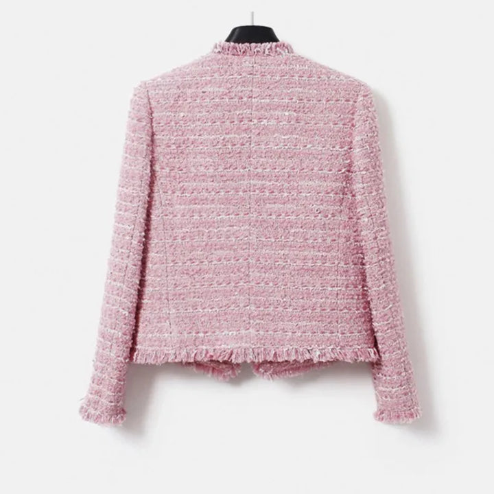Drune | Jacke Aus Größem Tweed Herbst/Winter Socialite Quastendesign