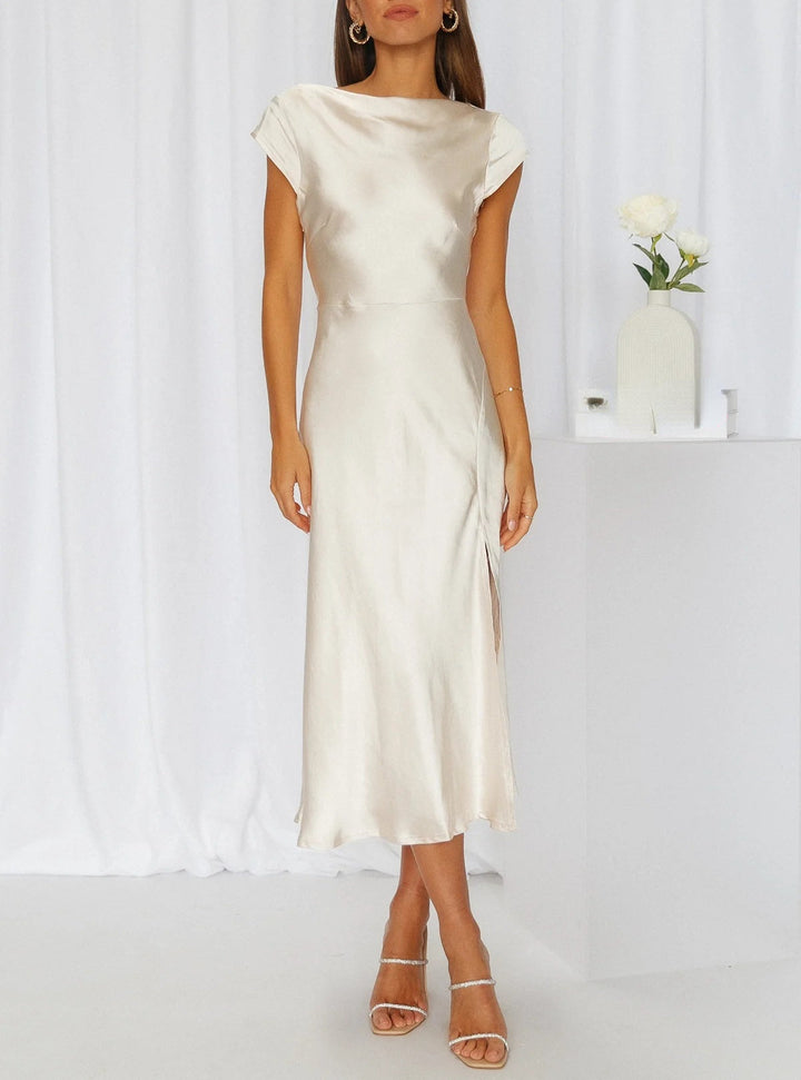 Elegante Seidenkleid