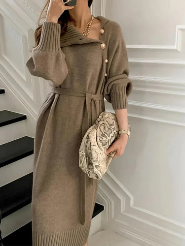 Drune - Elegantes Pulloverkleid