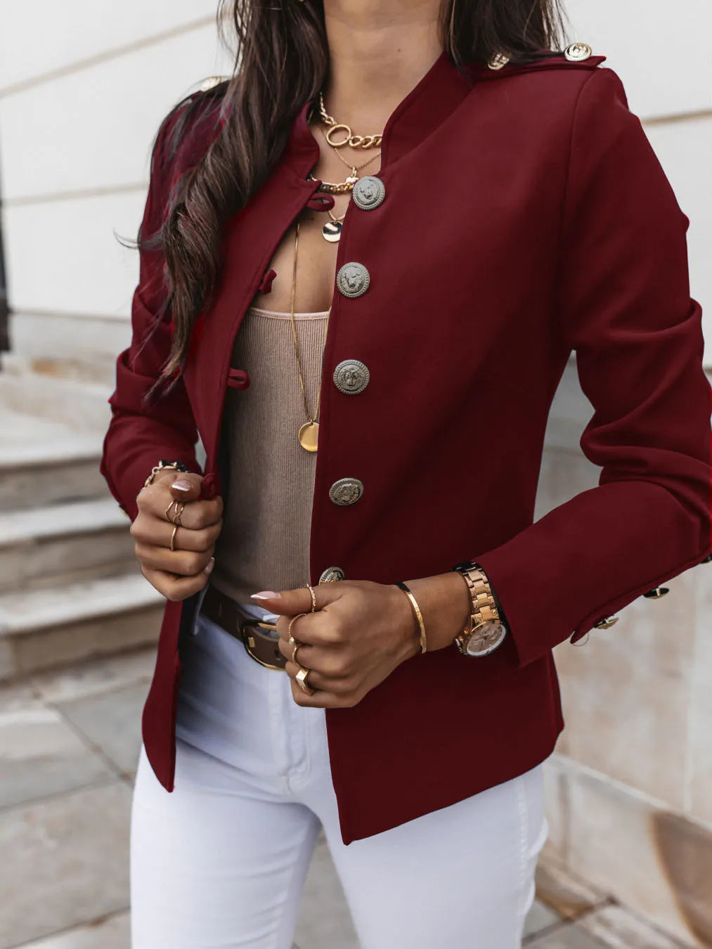 Drune | Luxusjacke für Elegante Damen