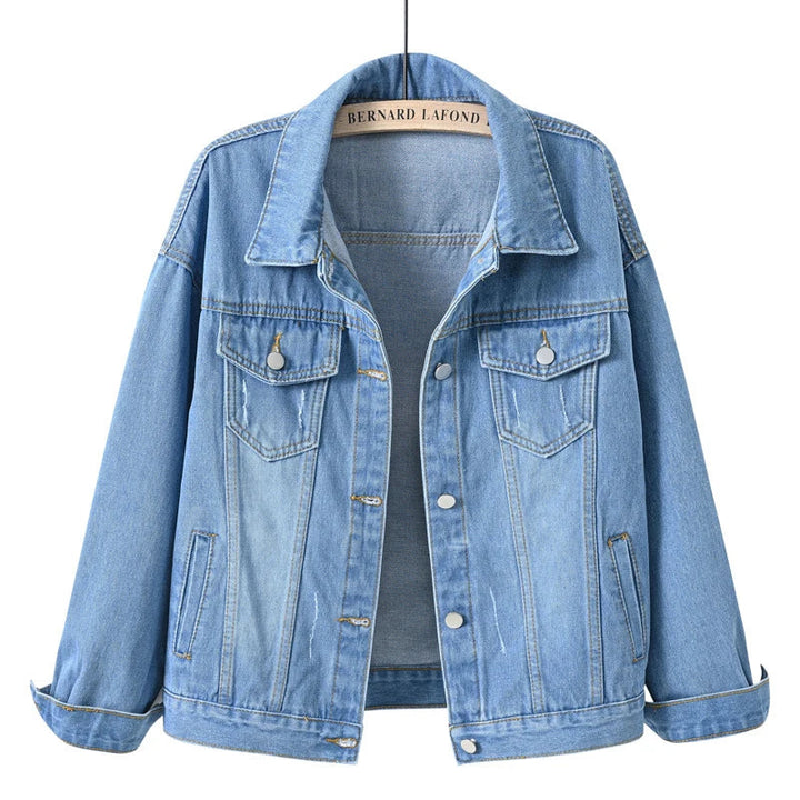 Drune | klassische Damen Jeansjacke in vielen Farben