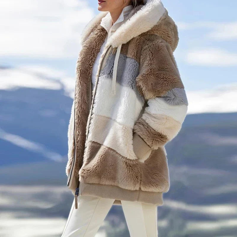 Drune | Fleece Jacke - Mit Kapuze
