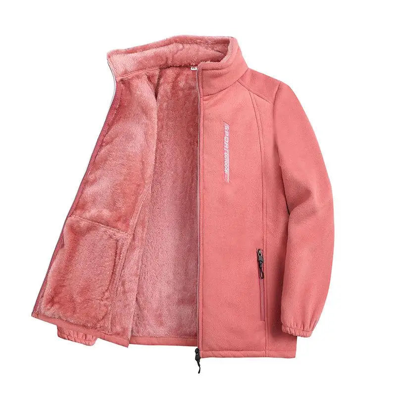Drune | Fleece Zip-Up Cardigan - NORDIC