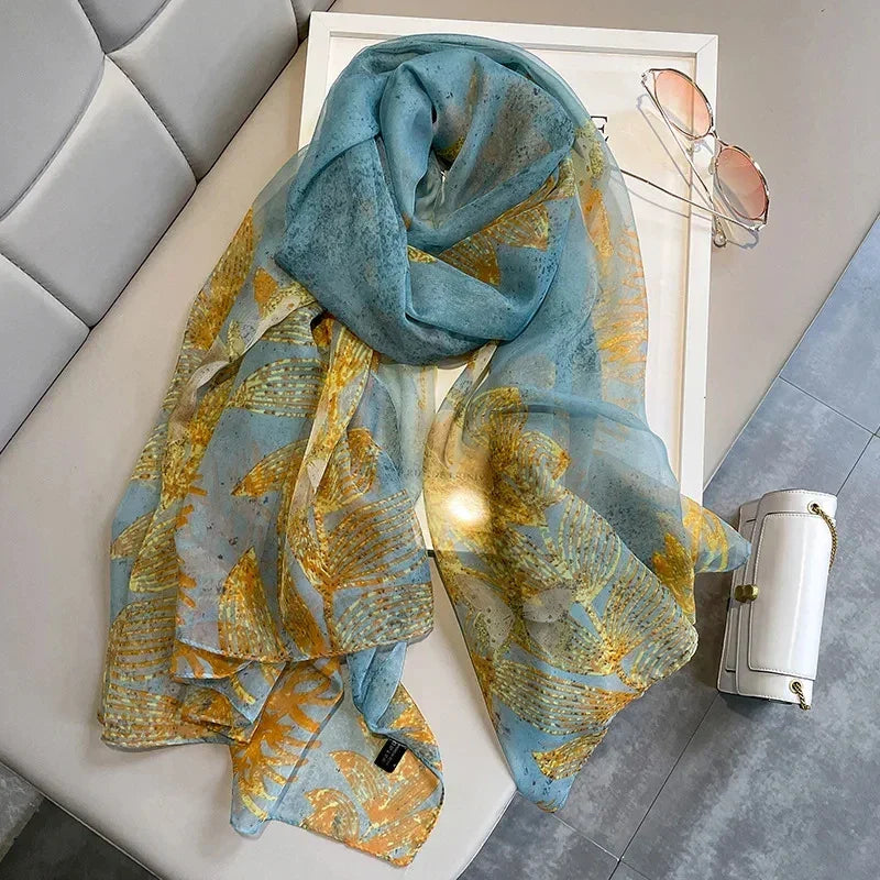 Drune | Seidenschal Mit Elegantem Design Und Weicher Textur Für Kalte Tage Stil