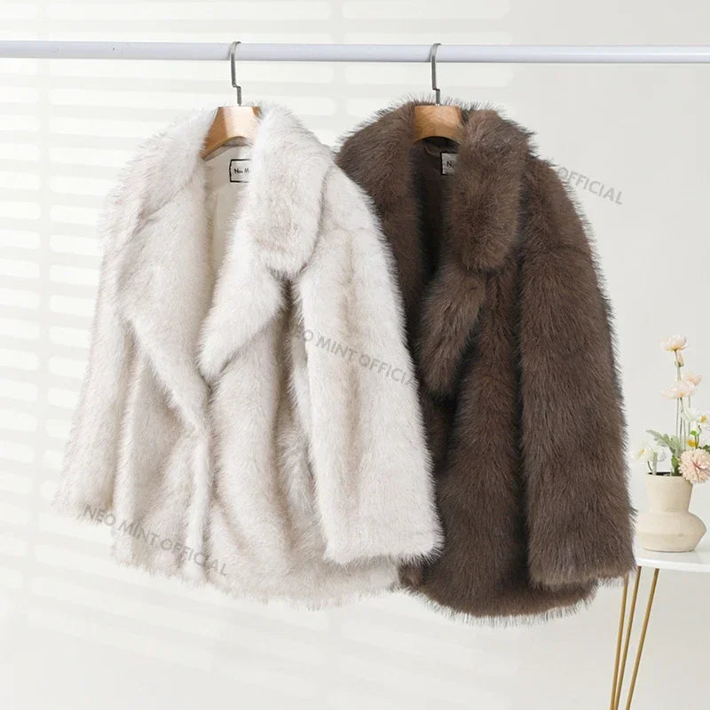 Drune | Übergroße Winterjacke aus Pelz