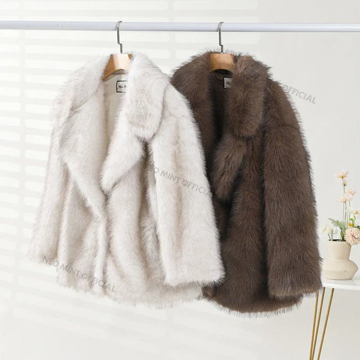 Drune | Übergroße Winterjacke aus Pelz
